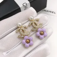 $27.00 USD Chanel Earrings For Women #1407196