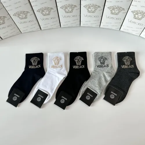 Replica Versace Socks #1407326 $27.00 USD for Wholesale
