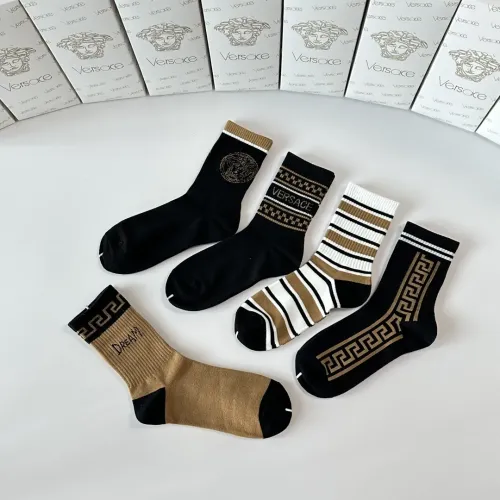 Replica Versace Socks #1407327 $29.00 USD for Wholesale
