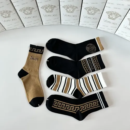 Replica Versace Socks #1407327 $29.00 USD for Wholesale