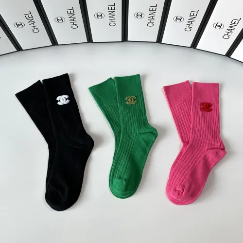 Replica Chanel Socks #1407329 $32.00 USD for Wholesale