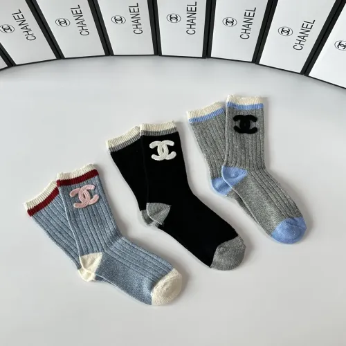 Replica Chanel Socks #1407330 $34.00 USD for Wholesale