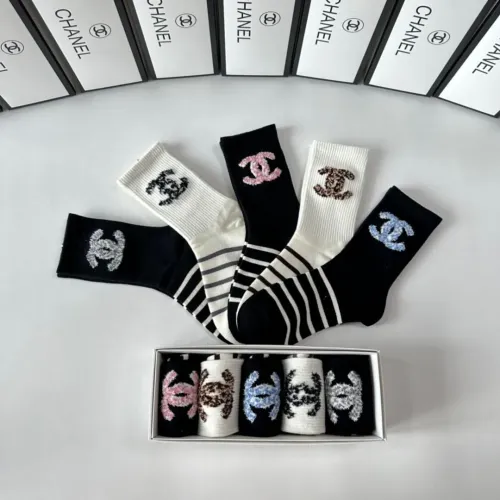 Replica Chanel Socks #1407333 $29.00 USD for Wholesale