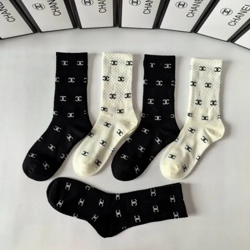 Replica Chanel Socks #1407335 $29.00 USD for Wholesale
