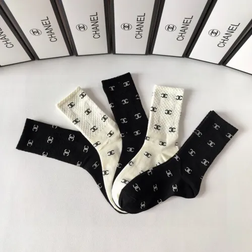 Replica Chanel Socks #1407335 $29.00 USD for Wholesale