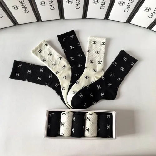 Replica Chanel Socks #1407335 $29.00 USD for Wholesale