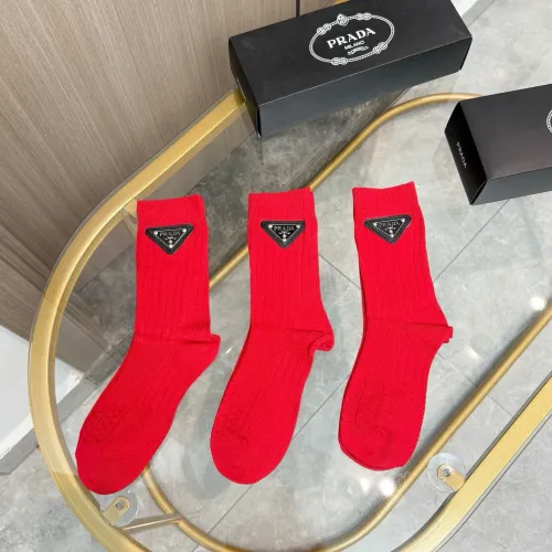 Replica Prada Socks #1407346 $29.00 USD for Wholesale