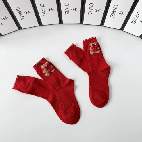 Replica Chanel Socks #1407347 $29.00 USD for Wholesale
