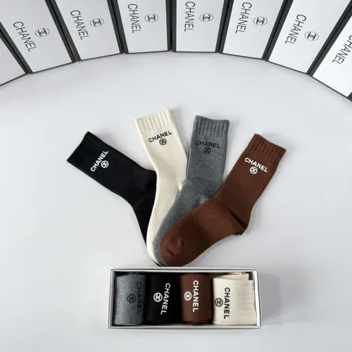 Replica Chanel Socks #1407348 $36.00 USD for Wholesale