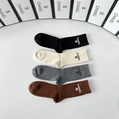 Replica Chanel Socks #1407348 $36.00 USD for Wholesale