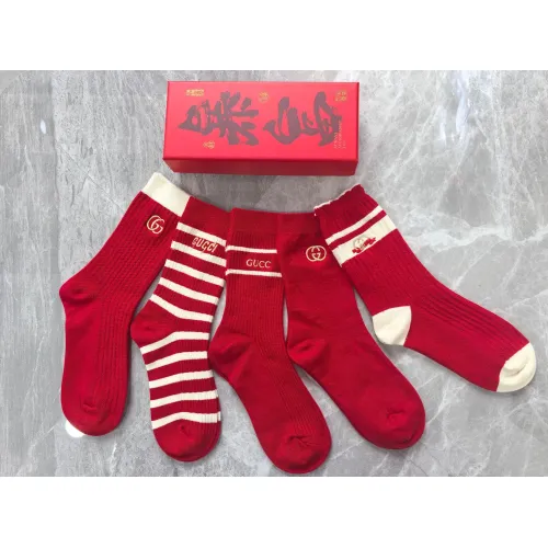 Replica Gucci Socks #1407357 $29.00 USD for Wholesale