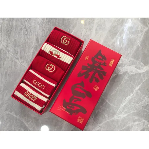 Replica Gucci Socks #1407357 $29.00 USD for Wholesale
