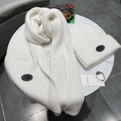 Replica Gucci Hat and Scarf Set #1407385 $64.00 USD for Wholesale