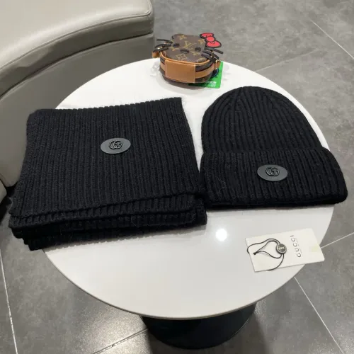 Replica Gucci Hat and Scarf Set #1407387 $64.00 USD for Wholesale