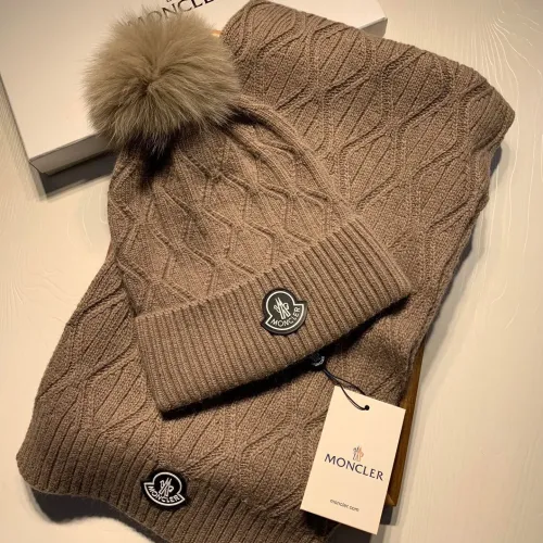 Moncler Hat and Scarf Set #1407390 $60.00 USD, Wholesale Replica Moncler Hat and Scarf and Glove Set