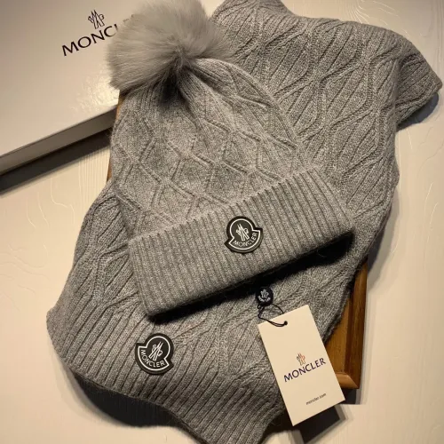 Moncler Hat and Scarf Set #1407391 $60.00 USD, Wholesale Replica Moncler Hat and Scarf and Glove Set