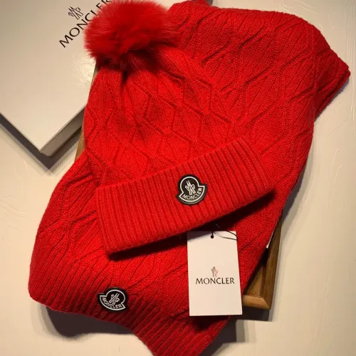 Moncler Hat and Scarf Set #1407399 $60.00 USD, Wholesale Replica Moncler Hat and Scarf and Glove Set