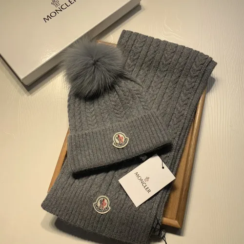 Moncler Hat and Scarf Set #1407437 $60.00 USD, Wholesale Replica Moncler Hat and Scarf and Glove Set
