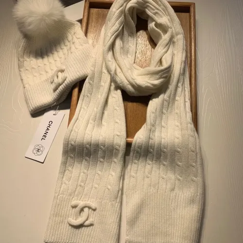 Replica Chanel Hat and Scarf Set #1407442 $68.00 USD for Wholesale