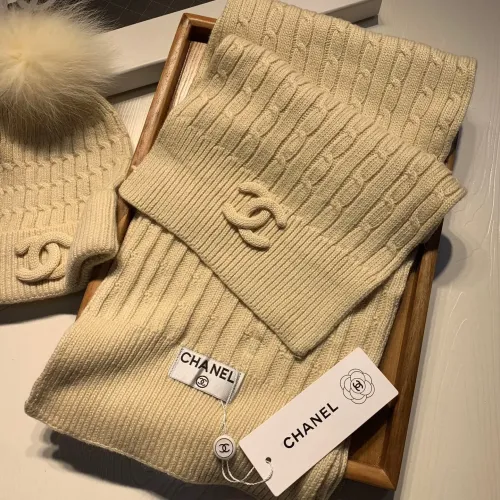 Replica Chanel Hat and Scarf Set #1407443 $68.00 USD for Wholesale