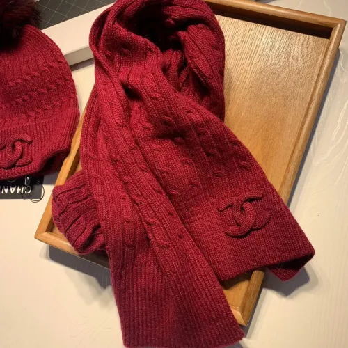 Replica Chanel Hat and Scarf Set #1407445 $68.00 USD for Wholesale