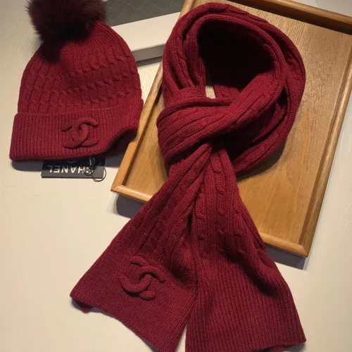Replica Chanel Hat and Scarf Set #1407445 $68.00 USD for Wholesale
