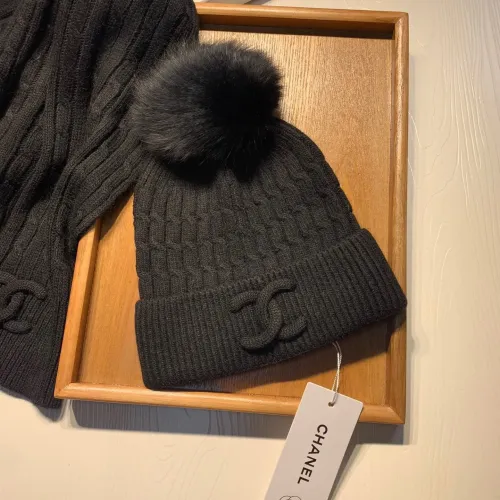 Replica Chanel Hat and Scarf Set #1407452 $68.00 USD for Wholesale