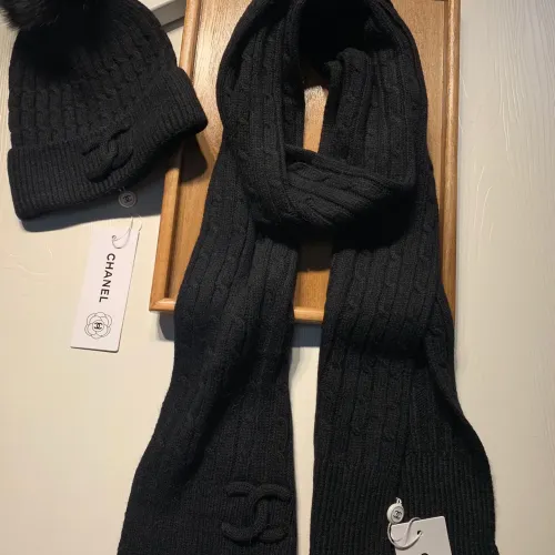 Replica Chanel Hat and Scarf Set #1407452 $68.00 USD for Wholesale