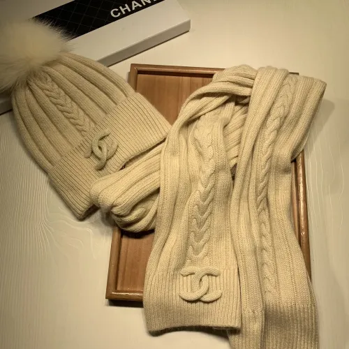 Replica Chanel Hat and Scarf Set #1407456 $64.00 USD for Wholesale