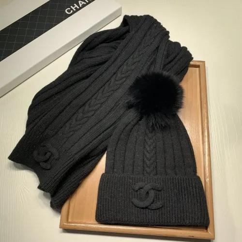 Replica Chanel Hat and Scarf Set #1407461 $64.00 USD for Wholesale