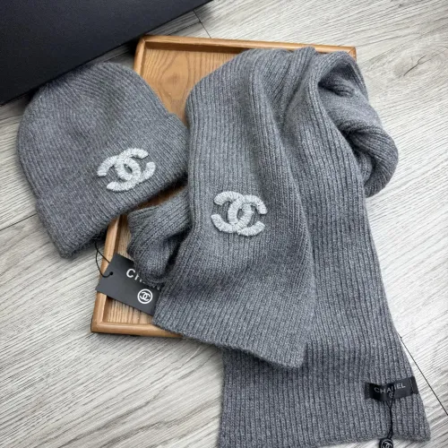 Replica Chanel Hat and Scarf Set #1407470 $52.00 USD for Wholesale