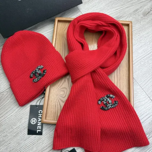 Replica Chanel Hat and Scarf Set #1407471 $52.00 USD for Wholesale