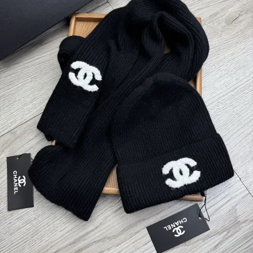 Replica Chanel Hat and Scarf Set #1407474 $52.00 USD for Wholesale