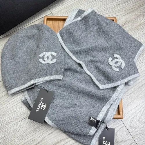 Replica Chanel Hat and Scarf Set #1407480 $52.00 USD for Wholesale