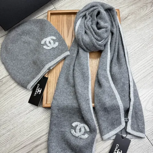 Replica Chanel Hat and Scarf Set #1407480 $52.00 USD for Wholesale