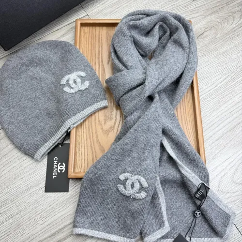 Replica Chanel Hat and Scarf Set #1407480 $52.00 USD for Wholesale