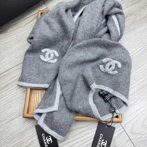 Replica Chanel Hat and Scarf Set #1407480 $52.00 USD for Wholesale