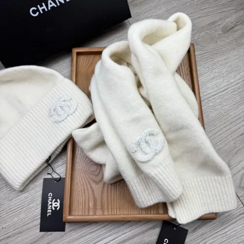 Replica Chanel Hat and Scarf Set #1407486 $52.00 USD for Wholesale