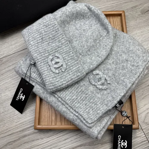 Replica Chanel Hat and Scarf Set #1407487 $52.00 USD for Wholesale