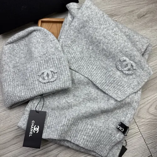 Replica Chanel Hat and Scarf Set #1407487 $52.00 USD for Wholesale