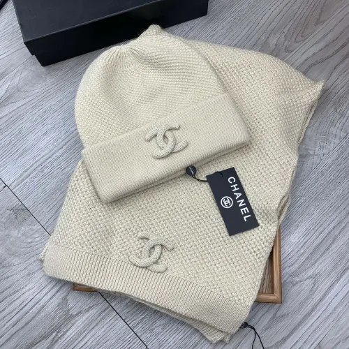 Chanel Hat and Scarf Set #1407491 $52.00 USD, Wholesale Replica Chanel Hat and Scarf and Glove Set