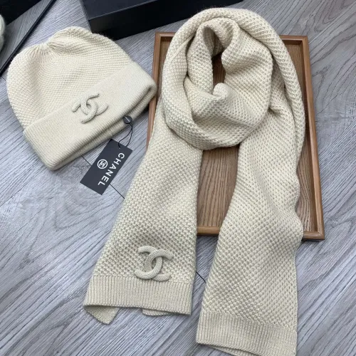 Replica Chanel Hat and Scarf Set #1407491 $52.00 USD for Wholesale