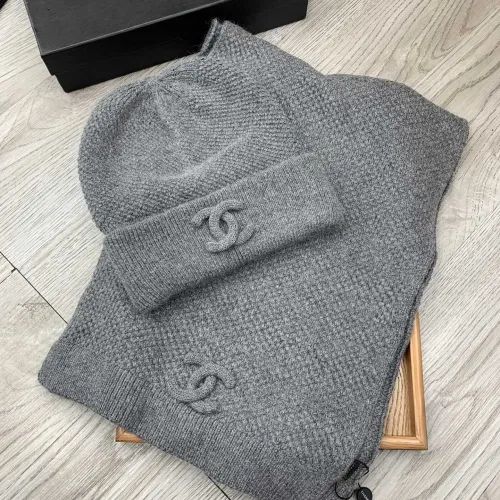 Chanel Hat and Scarf Set #1407492 $52.00 USD, Wholesale Replica Chanel Hat and Scarf and Glove Set
