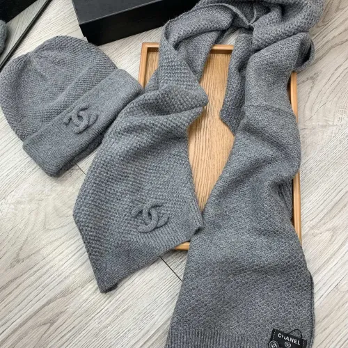 Replica Chanel Hat and Scarf Set #1407492 $52.00 USD for Wholesale