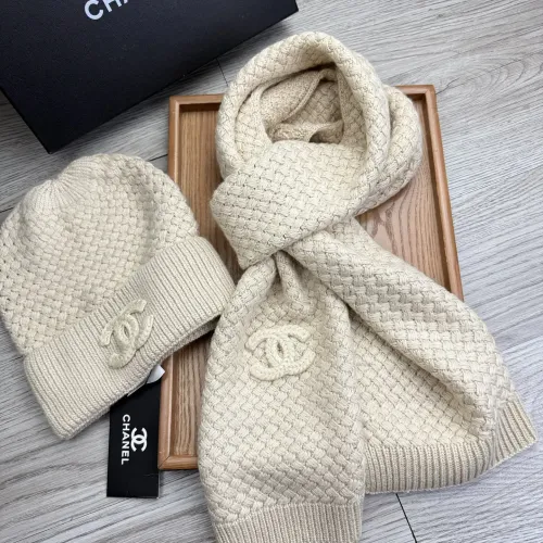 Replica Chanel Hat and Scarf Set #1407495 $52.00 USD for Wholesale