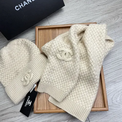 Replica Chanel Hat and Scarf Set #1407495 $52.00 USD for Wholesale