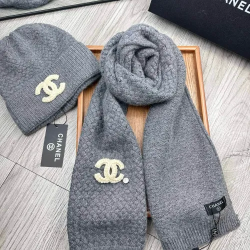 Replica Chanel Hat and Scarf Set #1407497 $52.00 USD for Wholesale