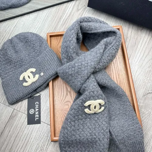 Replica Chanel Hat and Scarf Set #1407497 $52.00 USD for Wholesale