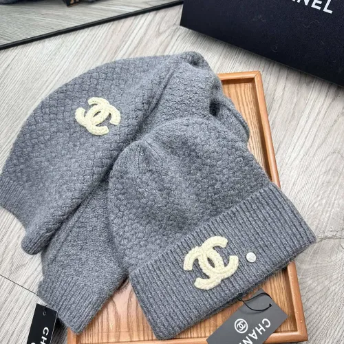 Replica Chanel Hat and Scarf Set #1407497 $52.00 USD for Wholesale