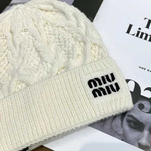 Replica MIU MIU Hat and Scarf Set #1407499 $64.00 USD for Wholesale